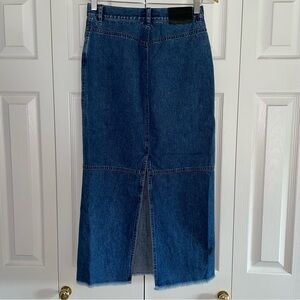 Vintage Lauren jeans co Ralph Lauren petite maxi skirt size 6P